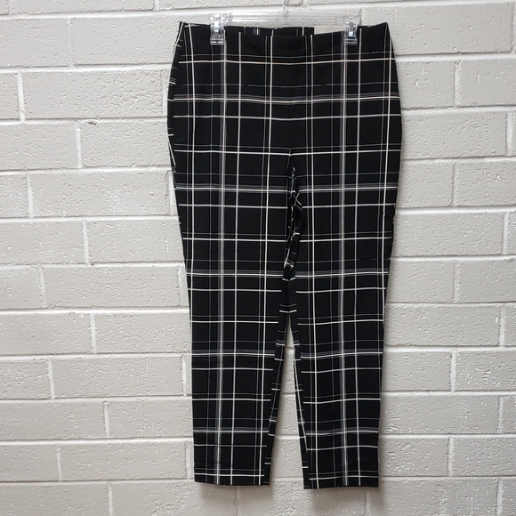 Chico's Pants - Chicos Black and White Checkered Womens Pants